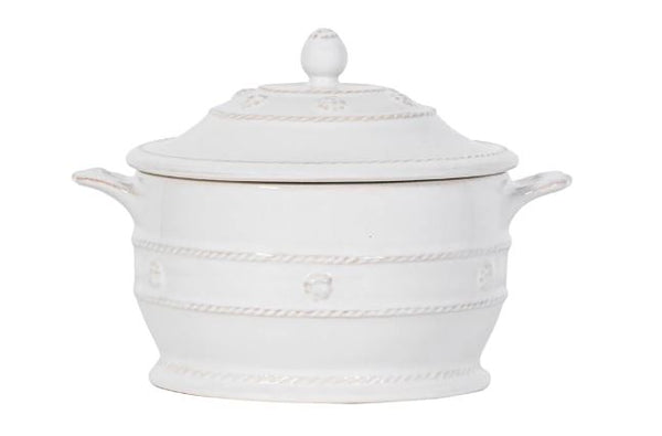 Berry & Thread Mini Cocotte - Whitewash