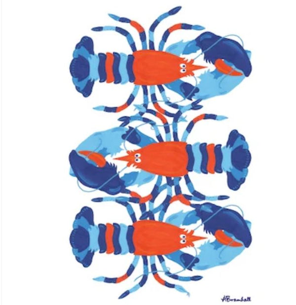 Festive Fish Flour Sack Towel