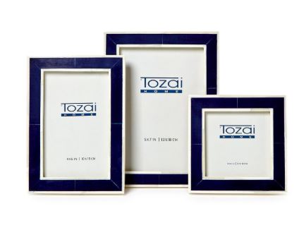 The Savoy Navy Photo Frame