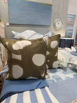 Nantucket Gyotaku Linen Pillow