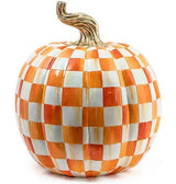 Checkered Medium Pumpkin