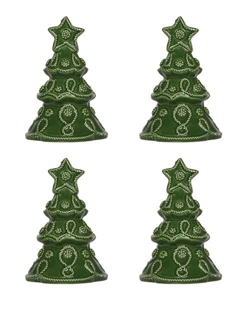 Berry & Thread Tree Place Card Holder Set/4 - Basil