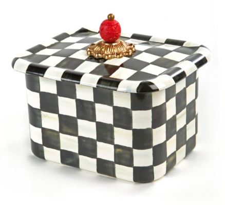 courtly check recipe box