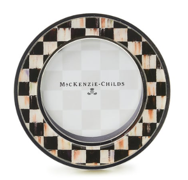 Courtly Check Silver Plated Frame