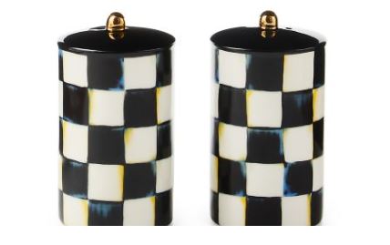 Courtly Check Farmhouse Salt & Pepper Set