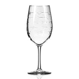 School of Fish Wine Glass