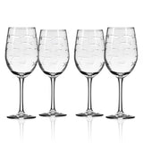 School of Fish Wine Glass