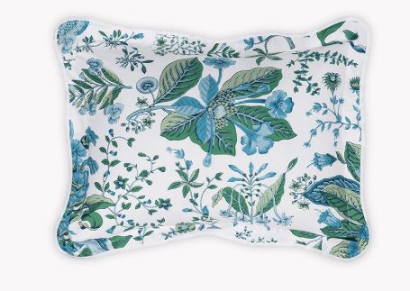 Pomegranate Sham Boudoir  12 x 16