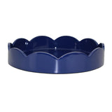 Scalloped Edge Round Tray