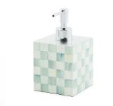 Sterling Check Lacquer Soap Pump