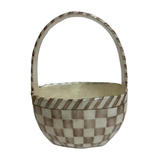 Oval Capiz Basket