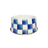 Enamel Check Pet Dishes