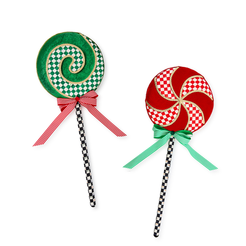 Check It Out Medium Fabric Lollipop Picks