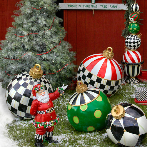 Jolly Dot Outdoor Ornament