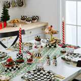 Candy Cane Dinner Candles - Set of 2