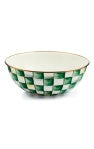 Emerald Check Extra Large Everyday Bowl