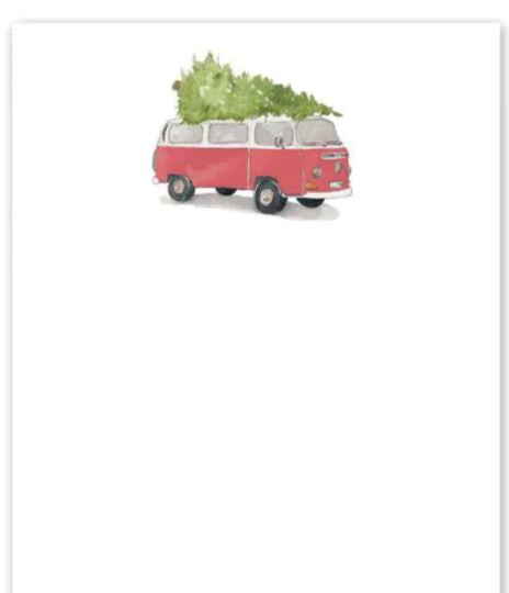 Holidays VW Notepad