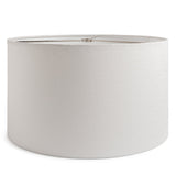 Linen Barrel Shade - Snow