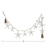 Paper Mache Star Garland