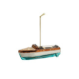 Hand-Painted Boat Ornament