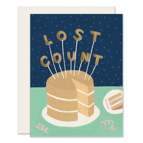 Lost Count Greeting Card