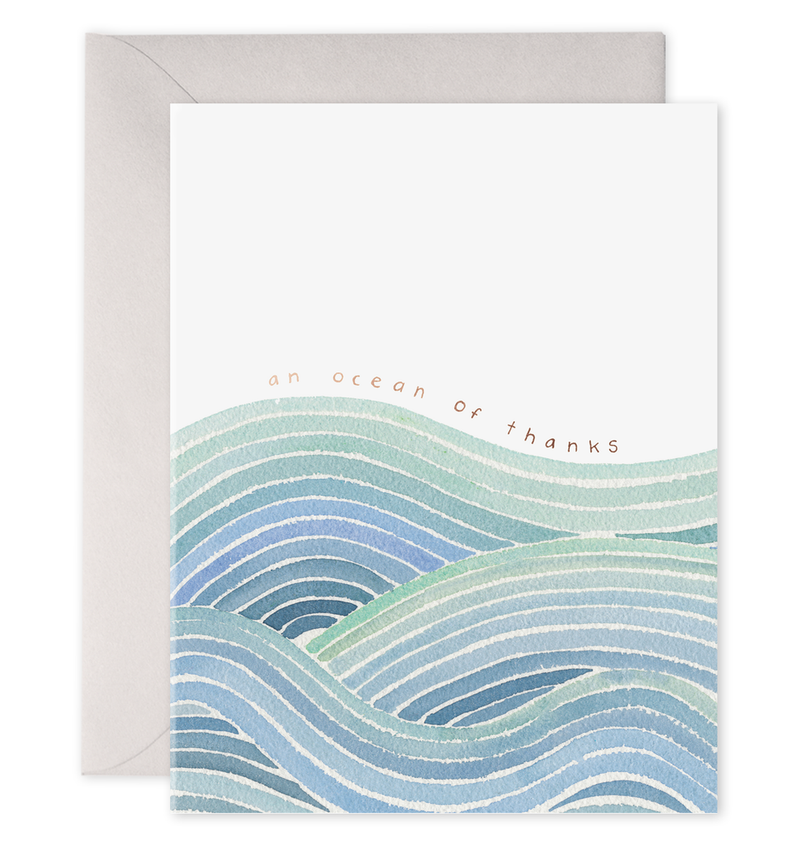 Ocean of Thanks | Thank You Card