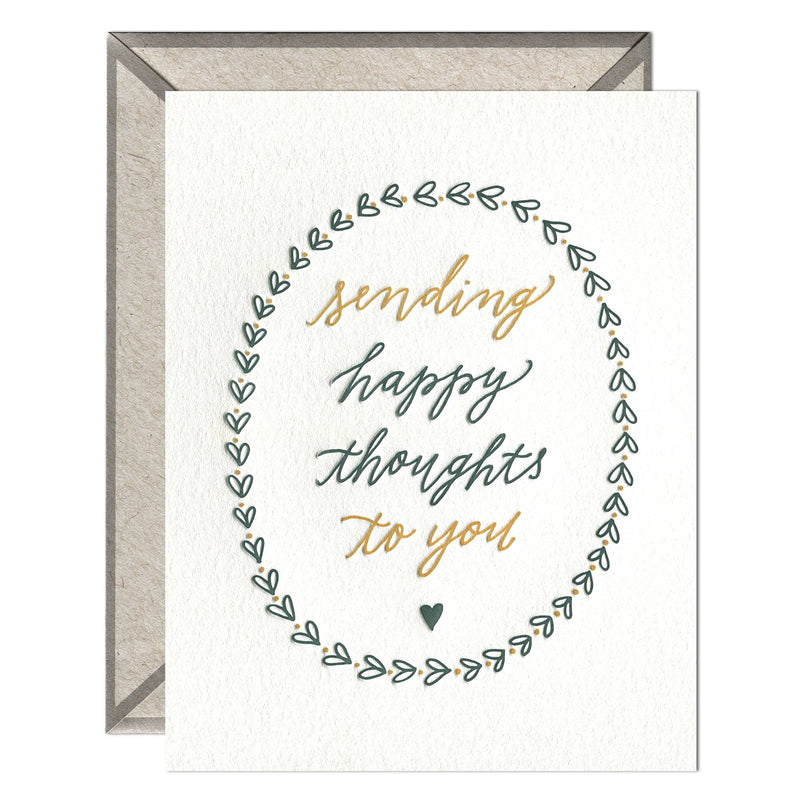Happy Thoughts - greeting card