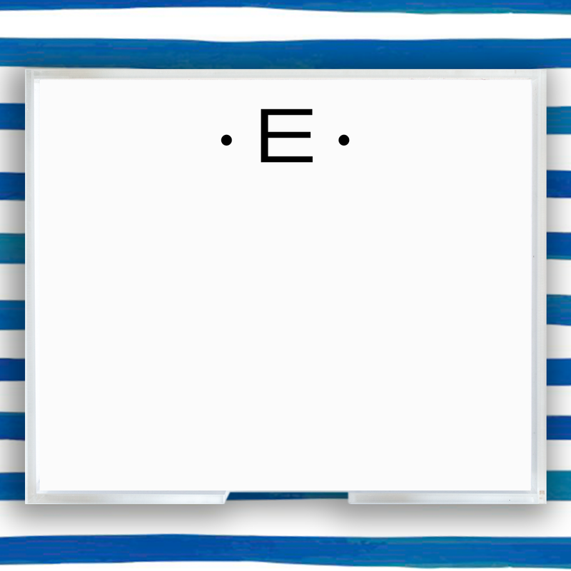 Initial Notepad - Large Initial E