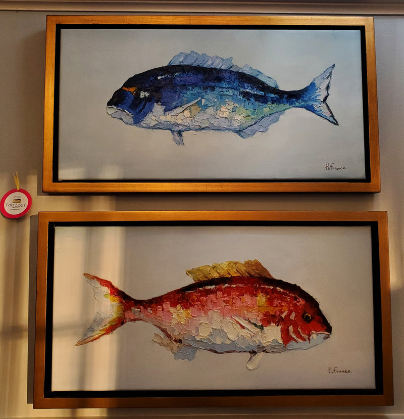 Fish Oil Painting