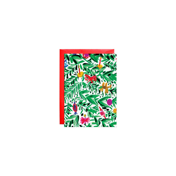 Tinsel on the Tree - Petite Card