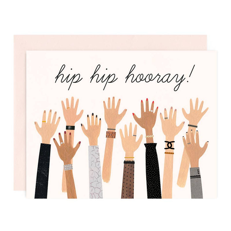 Hip Hip Hooray Greeting Card