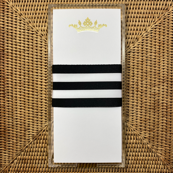 Notepad - Letter size Gold Foil Crown