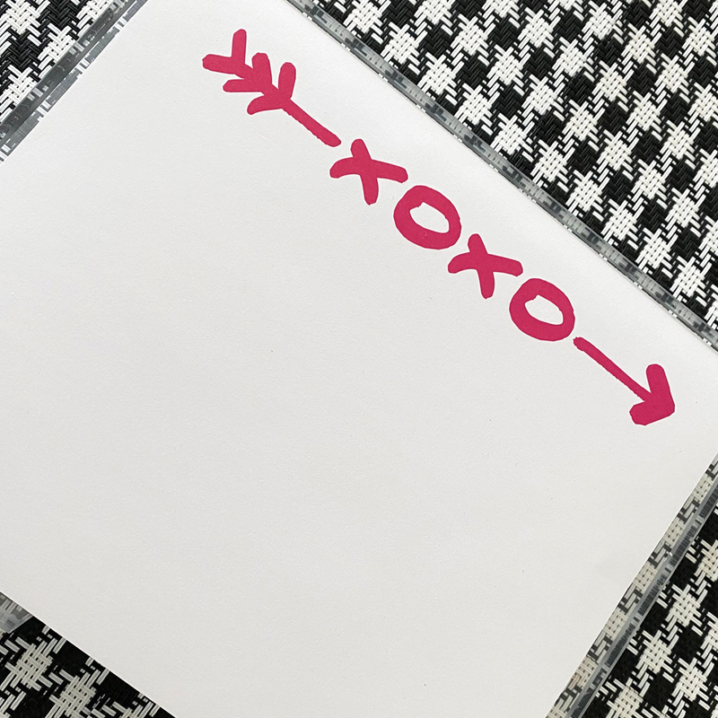Notepad - Large XOXO