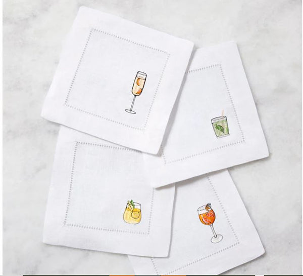 APERITIVO LINEN COCKTAIL NAPKIN