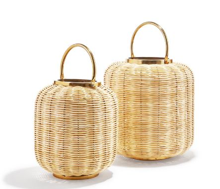 Bali Woven Cane Lantern
