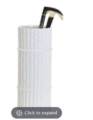 Ceramic Bamboo Umbrella Stand