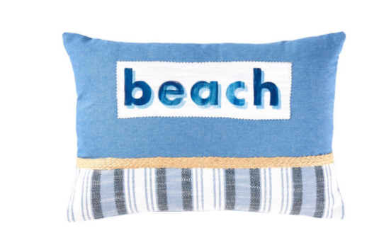 Lifes a Beach Pillow