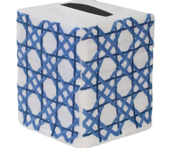 Cane Tissue Box Cover