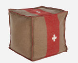 Swiss Army Pouf