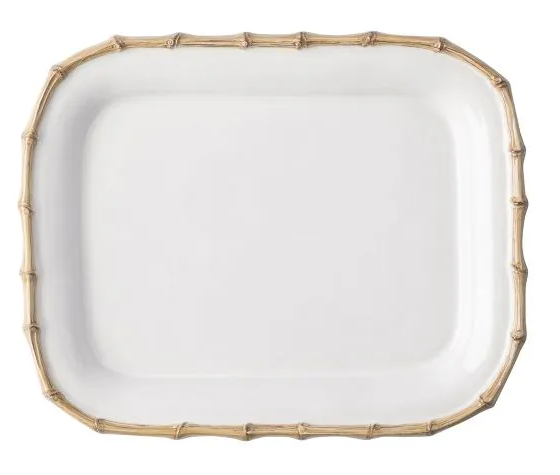 Bamboo Natural 12" Rectangular Platter