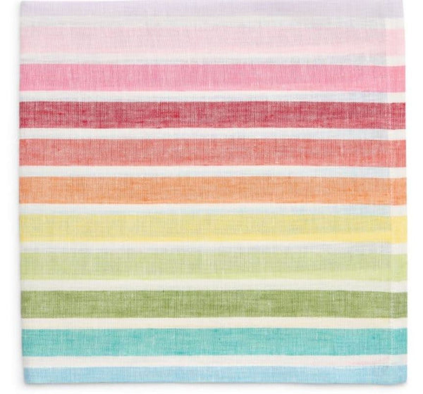 Bermuda Stripe Linen Napkin