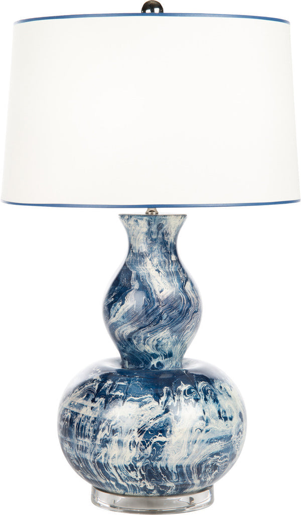Blue Monterey Lamp