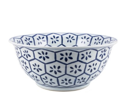 Blue & White Porcelain Bowl - Turtle Motif