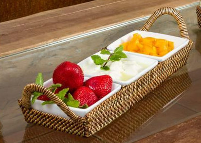 Rectangular Tray with Dividers