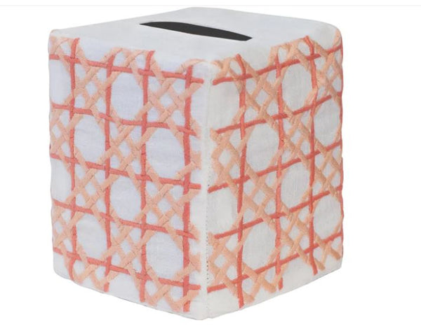 Cane Tissue Box Cover