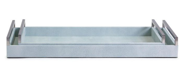 Decorative Tray with Silver Handles