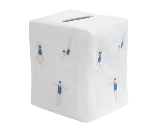 Freestyle Swim Tissue Box Cover