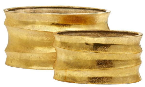 GOLD WAVE PLANTERS OVAL Shape