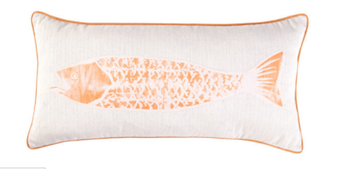 ITS FISHY LUMBAR PILLOW