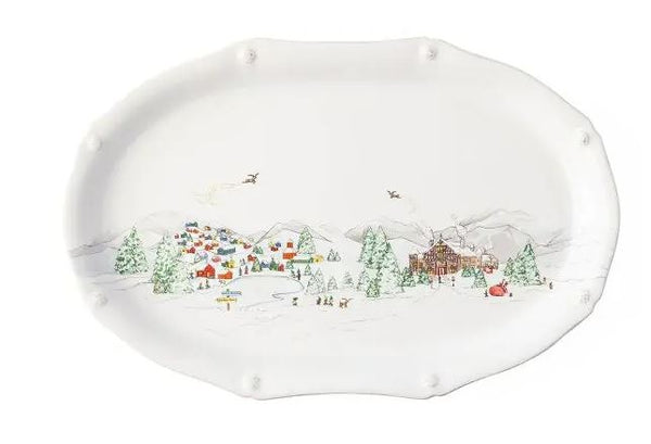 Berry & Thread North Pole 17" Platter